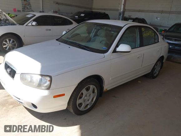 2001 Hyundai Elantra GLS with VIN KMHDN45DX1U093184, listed as a IAAI auction lot 42209309 with 84,785 mi miles and . Bid and sale history available at DreamBid. Image 2.