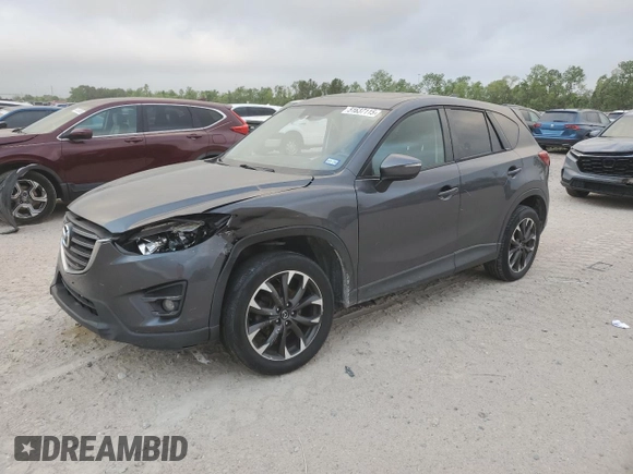 2016 Mazda CX-5 Grand Touring with VIN JM3KE4DY5G0865923, listed as a Copart auction lot 51637115 with 151,174 mi miles and Salvage Title. Bid and sale history available at carsss.com. Image 1.