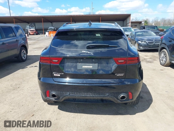 2020 Jaguar E-Pace R-Dynamic SE with VIN SADFL2GX3L1Z91231, listed as a IAAI auction lot 41889819 with 49,146 mi miles and . Bid and sale history available at DreamBid. Image 16.