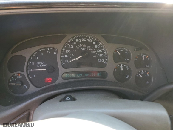 2004 GMC Yukon XL Denali with VIN 1GKFK66U24J160645, listed as a Copart auction lot 46052025 with NaN miles and Salvage Title. Bid and sale history available at carsss.com. Image 9.