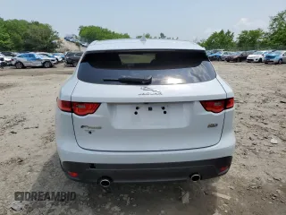 2017 Jaguar F-Pace 35t R-Sport with VIN SADCL2BVXHA047121, listed as a Copart auction lot 57283345 with 76,427 mi miles and Salvage title. Bid and sale history available at DreamBid. Image 6.