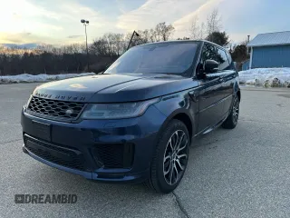 2019 Land Rover Range Rover Sport HSE Dynamic with VIN SALWV2SV2KA837855, listed as a Copart auction lot 53833675 with 124,107 mi miles and Clean Title. Bid and sale history available at carsss.com. Image 2.