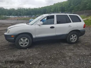 2004 Hyundai Santa Fe GLS with VIN KM8SC13D24U762311, listed as a Copart auction lot 56565715 with 146,401 mi miles and Salvage title. Bid and sale history available at DreamBid. Image 1.