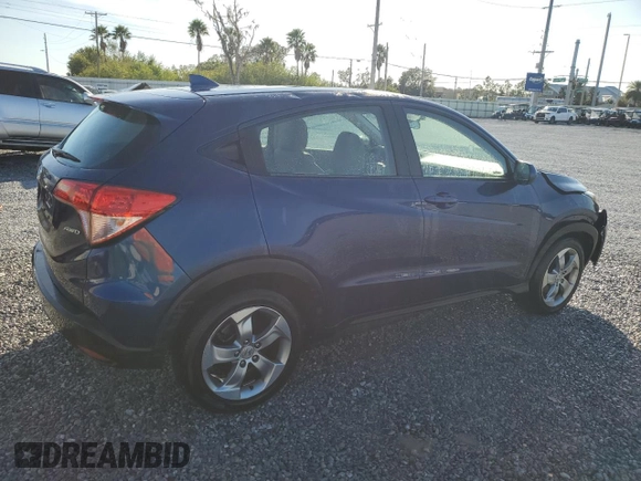 2017 Honda HR-V LX with VIN 3CZRU6H31HG703590, listed as a Copart auction lot 84173064 with 83,402 mi miles and Salvage Title. Bid and sale history available at carsss.com. Image 3.