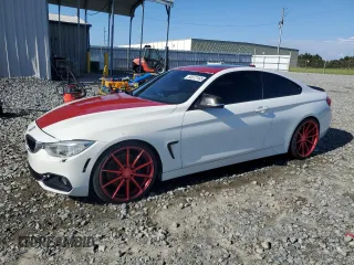 2014 BMW 4 Series 435i xDrive with VIN WBA3R5C59EK187206, listed as a Copart auction lot 55972165 with 123,766 mi miles and Salvage title. Bid and sale history available at DreamBid. Image 1.