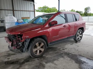 2017 Jeep Compass High Altitude with VIN 1C4NJDEB1HD109608, listed as a Copart auction lot 58195745 with 76,547 mi miles and Salvage title. Bid and sale history available at DreamBid. Image 1.