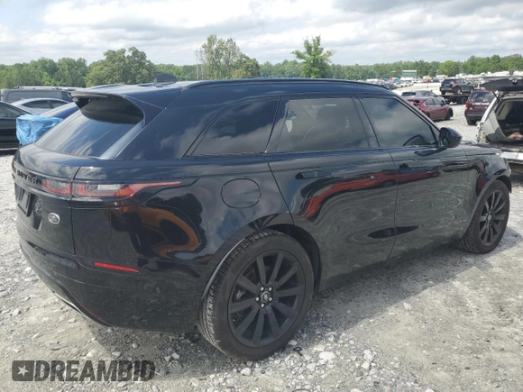 2019 Land Rover Range Rover Velar R-Dynamic SE with VIN SALYL2FV8KA219612, listed as a Copart auction lot 58425475 with 69,223 mi miles and Salvage title. Bid and sale history available at DreamBid. Image 3.
