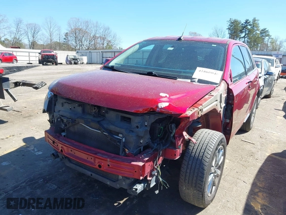 2013 Ford Edge Limited with VIN 2FMDK4KC7DBB66557, listed as a IAAI auction lot 41860046 with 136,414 mi miles. Bid and sale history available at carsss.com. Image 6.