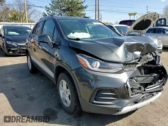 2018 Chevrolet Trax LT with VIN 3GNCJPSB5JL155205, listed as a Copart auction lot 52335945 with 91,452 mi miles and Salvage Title. Bid and sale history available at carsss.com. Image 12.