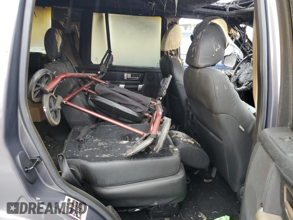 2016 Land Rover LR4 HSE Lux with VIN SALAK2V65GA811829, listed as a Copart auction lot 49287405 with Not Provided miles and Non Repairable. Bid and sale history available at DreamBid. Image 10.