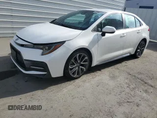 2021 Toyota Corolla SE with VIN 5YFS4MCE3MP072639, listed as a Copart auction lot 54574045 with 67,606 mi miles and Clean Title. Bid and sale history available at DreamBid. Image 1.