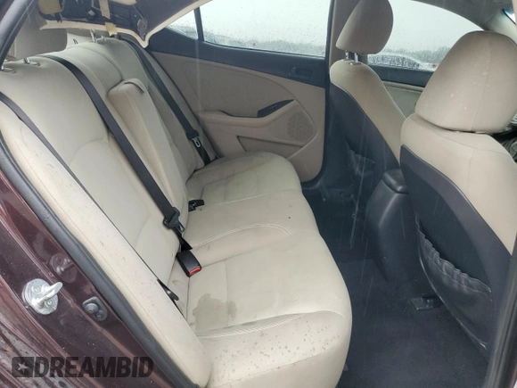 2014 Kia Optima LX with VIN 5XXGM4A76EG266117, listed as a Copart auction lot 66970104 with 81,446 mi miles and Salvage Title. Bid and sale history available at carsss.com. Image 10.