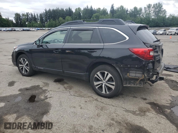 2019 Subaru Outback Limited with VIN 4S4BSENCXK3298766, listed as a Copart auction lot 57145565 with 78,612 mi miles and Salvage title. Bid and sale history available at DreamBid. Image 2.