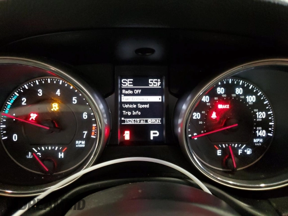 2011 Jeep Grand Cherokee Laredo with VIN 1J4RR4GG5BC738458, listed as a Copart auction lot 44248805 with 152,619 mi miles and Non Repairable. Bid and sale history available at carsss.com. Image 9.