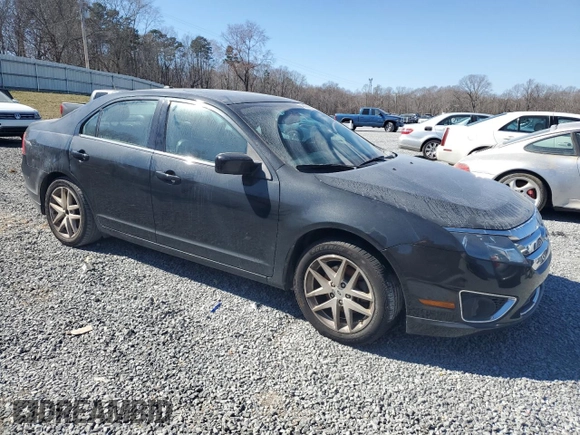2012 Ford Fusion SEL with VIN 3FAHP0JG5CR272564, listed as a Copart auction lot 46808055 with 172,794 mi miles and Clean title. Bid and sale history available at DreamBid. Image 4.