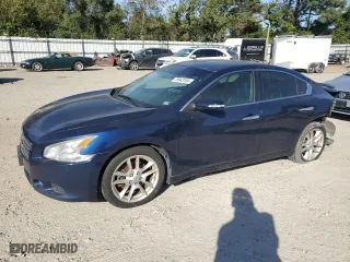 2009 Nissan Maxima 3.5 SV with VIN 1N4AA51E69C820559, listed as a Copart auction lot 75943194 with 0 mi miles and Salvage Title. Bid and sale history available at carsss.com. Image 1.