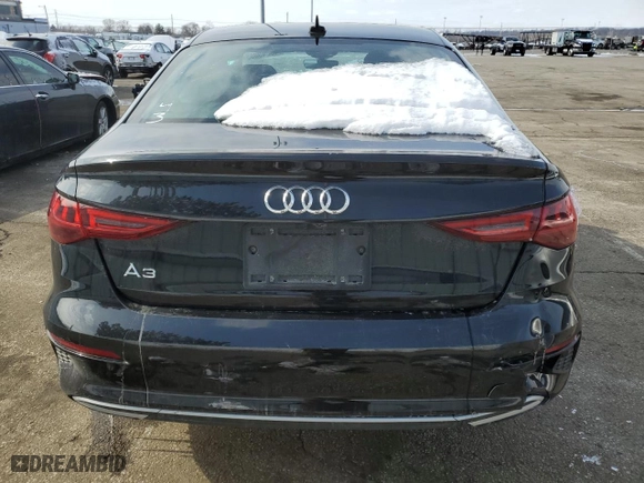2024 Audi A3 Premium with VIN WAUAUDGY5RA079343, listed as a Copart auction lot 45849855 with 25,325 mi miles and Clean Title. Bid and sale history available at carsss.com. Image 6.