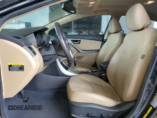 2013 Hyundai Elantra GLS with VIN 5NPDH4AE9DH334161, listed as a Copart auction lot 62475005 with 188,958 mi miles and Salvage title. Bid and sale history available at DreamBid. Image 7.