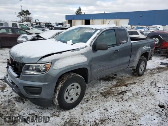 2018 Chevrolet Colorado 2WD Work Truck z VIN 1GCHSBEAXJ1103304, wystawiony jako Copart lot #42287815 z przebiegiem 40 616 mil mil oraz Czysty tytuł • Clean title. Historia ofert i sprzedaży dostępna na DreamBid. Obrazek 1.