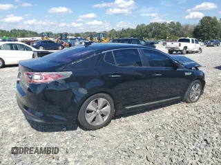 2016 Kia Optima Hybrid EX with VIN KNAGN4ADXG5094181, listed as a Copart auction lot 73480994 with 90,721 mi miles and Salvage Title. Bid and sale history available at carsss.com. Image 3.