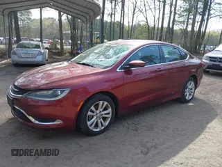 2015 Chrysler 200 Limited with VIN 1C3CCCAB6FN741128, listed as a IAAI auction lot 41933248 with 205,253 mi miles. Bid and sale history available at carsss.com. Image 2.
