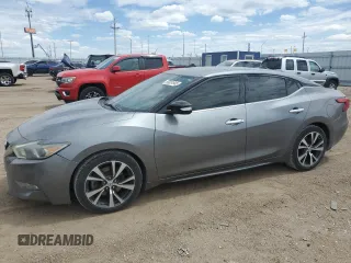 2016 Nissan Maxima SL with VIN 1N4AA6AP2GC387925, listed as a Copart auction lot 55651845 with 140,706 mi miles and Salvage title. Bid and sale history available at DreamBid. Image 1.