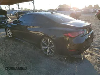 2020 Infiniti Q60 Luxe with VIN JN1EV7EK2LM340177, listed as a Copart auction lot 82057274 with 117,140 mi miles and Salvage Title. Bid and sale history available at carsss.com. Image 2.