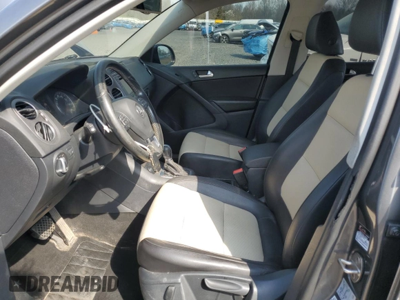 2016 Volkswagen Tiguan S with VIN WVGBV7AX4GW593475, listed as a Copart auction lot 52433155 with 140,356 mi miles and Salvage Title. Bid and sale history available at DreamBid. Image 7.