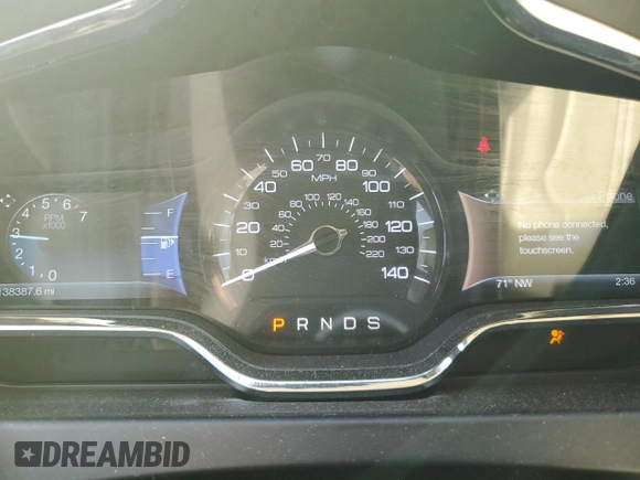 2014 Lincoln MKT with VIN 2LMHJ5FK0EBL50076, listed as a Copart auction lot 85914264 with 138,387 mi miles and Salvage Title. Bid and sale history available at DreamBid. Image 9.