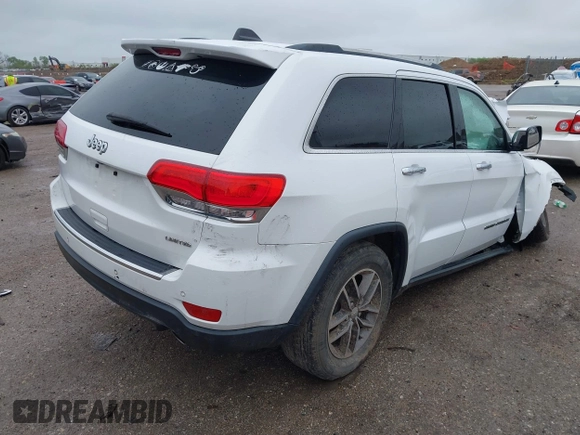 2017 Jeep Grand Cherokee Limited z VIN 1C4RJEBG6HC867909, wystawiony jako IAAI lot #41944345 z przebiegiem Nie podano mil oraz . Historia ofert i sprzedaży dostępna na DreamBid. Obrazek 4.