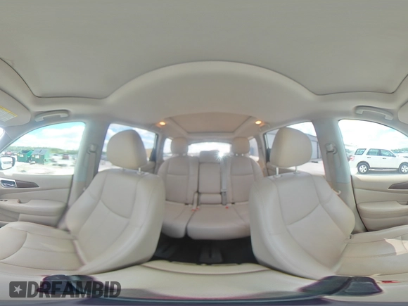 2020 Nissan Pathfinder Platinum with VIN 5N1DR2DN5LC575976, listed as a Copart auction lot 55858615 with 108,833 mi miles and Salvage title. Bid and sale history available at DreamBid. Image 15.