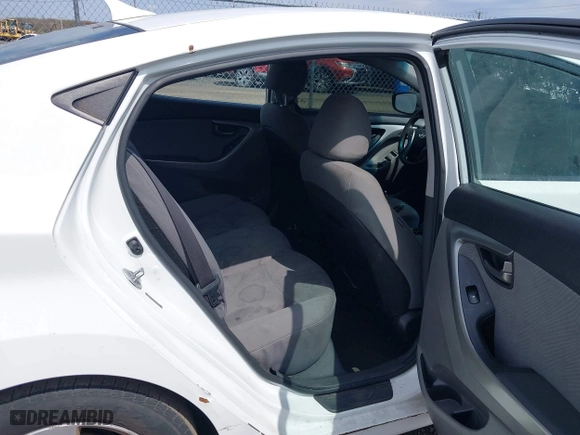 2013 Hyundai Elantra GLS with VIN 5NPDH4AE7DH453651, listed as a IAAI auction lot 42046462 with 204,244 mi miles. Bid and sale history available at carsss.com. Image 8.