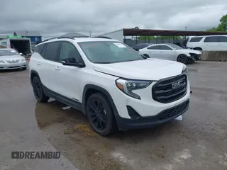 2021 GMC Terrain SLE with VIN 3GKALMEV1ML305141, listed as a IAAI auction lot 42481381 with 85,908 mi miles and . Bid and sale history available at DreamBid. Image 1.