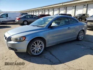 2006 Volvo C70 with VIN YV1MC682X6J005981, listed as a Copart auction lot 43126455 with 180,925 mi miles and Salvage Title. Bid and sale history available at carsss.com. Image 1.