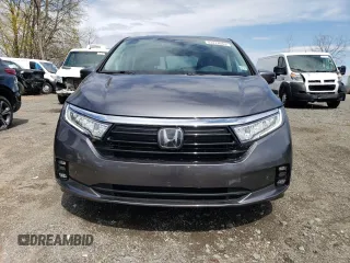 2023 Honda Odyssey Touring with VIN 5FNRL6H84PB019285, listed as a Copart auction lot 53273085 with 29,053 mi miles and Salvage Title. Bid and sale history available at DreamBid. Image 5.