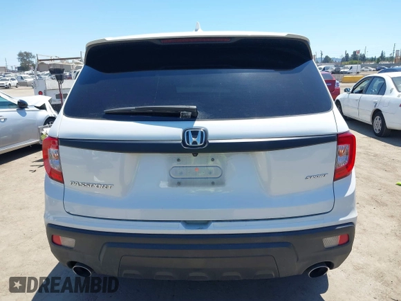 2021 Honda Passport Sport с VIN 5FNYF7H28MB014400, выставлен на аукционе IAAI как лот 42228201 с пробегом 51 704 миль миль и . История ставок и продаж доступна на DreamBid. Изображение 16.