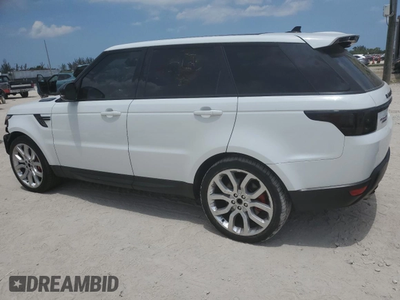 2015 Land Rover Range Rover Sport Supercharged z VIN SALWR2TF9FA522729, wystawiony jako Copart lot #57502845 z przebiegiem 114 049 mil mil oraz Szkoda całkowita • Salvage title. Historia ofert i sprzedaży dostępna na DreamBid. Obrazek 2.