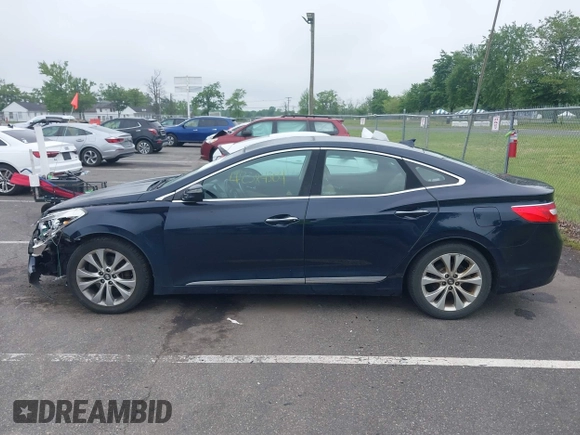 2013 Hyundai Azera with VIN KMHFG4JGXDA227569, listed as a IAAI auction lot 42384304 with 151,007 mi miles and . Bid and sale history available at DreamBid. Image 14.