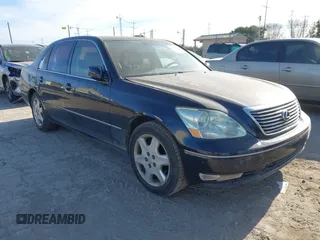 2005 Lexus LS 430 z VIN JTHBN36F150182482, wystawiony jako IAAI lot #41409571 z przebiegiem 222 529 mil mil oraz . Historia ofert i sprzedaży dostępna na DreamBid. Obrazek 1.