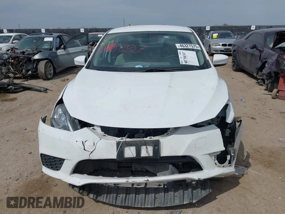 2017 Nissan Sentra S with VIN 3N1AB7AP6HY286945, listed as a IAAI auction lot 41788307 with 130,369 mi miles. Bid and sale history available at carsss.com. Image 12.