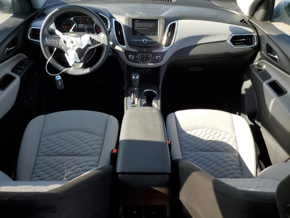 2020 Chevrolet Equinox LT with VIN 3GNAXUEV2LS714681, listed as a Copart auction lot 59299084 with 20,563 mi miles and Salvage Title. Bid and sale history available at carsss.com. Image 8.