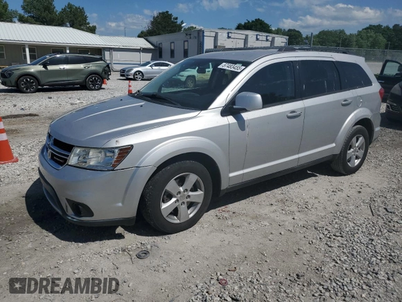 2012 Dodge Journey SXT z VIN 3C4PDDBG3CT360536, wystawiony jako Copart lot #57483455 z przebiegiem 135 278 mil mil oraz Czysty tytuł • Clean title. Historia ofert i sprzedaży dostępna na DreamBid. Obrazek 1.