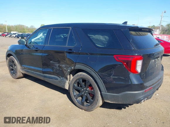 2021 Ford Explorer ST z VIN 1FM5K8GC7MGB27416, wystawiony jako IAAI lot #42118046 z przebiegiem 49 235 mil mil oraz . Historia ofert i sprzedaży dostępna na DreamBid. Obrazek 6.