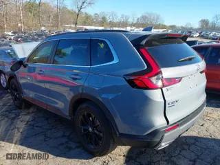 2025 Honda CR-V Hybrid Sport with VIN 7FARS5H54SE018668, listed as a IAAI auction lot 41743542 with NaN miles. Bid and sale history available at carsss.com. Image 14.
