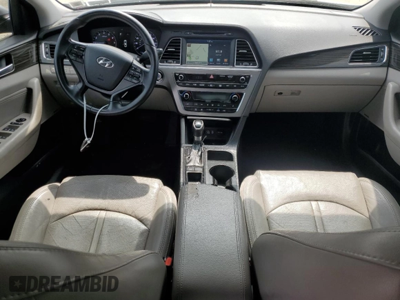 2015 Hyundai Sonata Eco z VIN 5NPE24AA4FH130647, wystawiony jako Copart lot #53502695 z przebiegiem 133 869 mil mil oraz Czysty tytuł • Clean title. Historia ofert i sprzedaży dostępna na DreamBid. Obrazek 8.