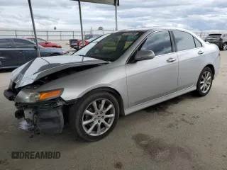 2007 Acura TSX Navi with VIN JH4CL96947C009855, listed as a Copart auction lot 51351995 with 139,836 mi miles and Salvage title. Bid and sale history available at DreamBid. Image 1.