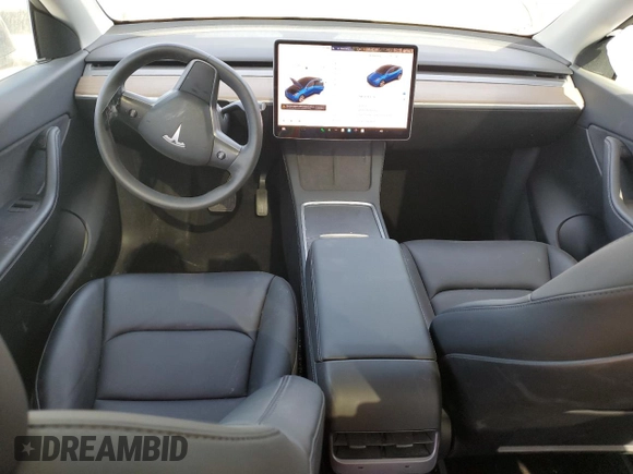 2022 Tesla Model Y Long Range z VIN 7SAYGDEE4NF408202, wystawiony jako Copart lot #51790905 z przebiegiem 43 509 mil mil oraz Szkody całkowita. Historia ofert i sprzedaży dostępna na DreamBid. Obrazek 8.