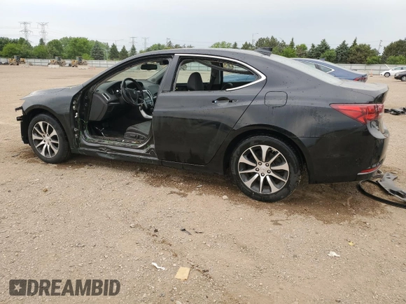 2017 Acura TLX with VIN 19UUB1F39HA004574, listed as a Copart auction lot 58844505 with 86,062 mi miles and Salvage title. Bid and sale history available at DreamBid. Image 2.