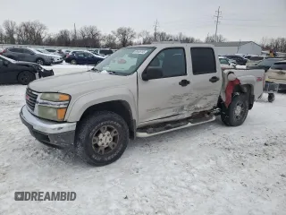 2005 GMC Canyon 1SF SLE Z71 with VIN 1GTDT136X58243340, listed as a Copart auction lot 88508755 with 0 mi miles and Salvage Title. Bid and sale history available at carsss.com. Image 1.