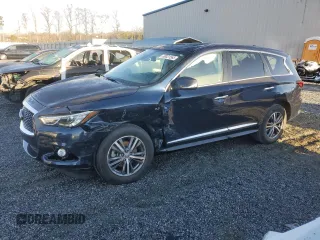2020 Infiniti QX60 Pure with VIN 5N1DL0MN3LC514213, listed as a Copart auction lot 49031565 with 103,459 mi miles and Salvage Title. Bid and sale history available at DreamBid. Image 1.
